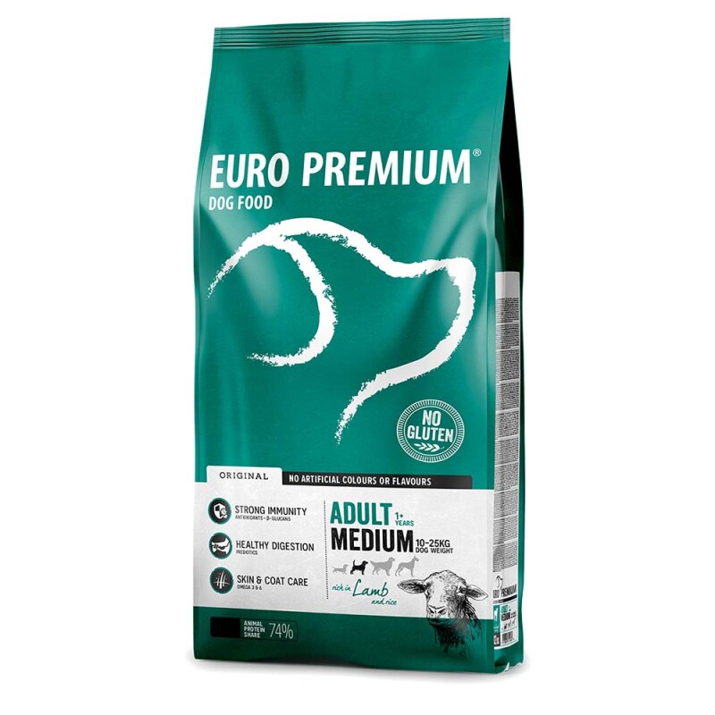 EUROPREMIUM Adult Medium - Αρνί & Ρύζι