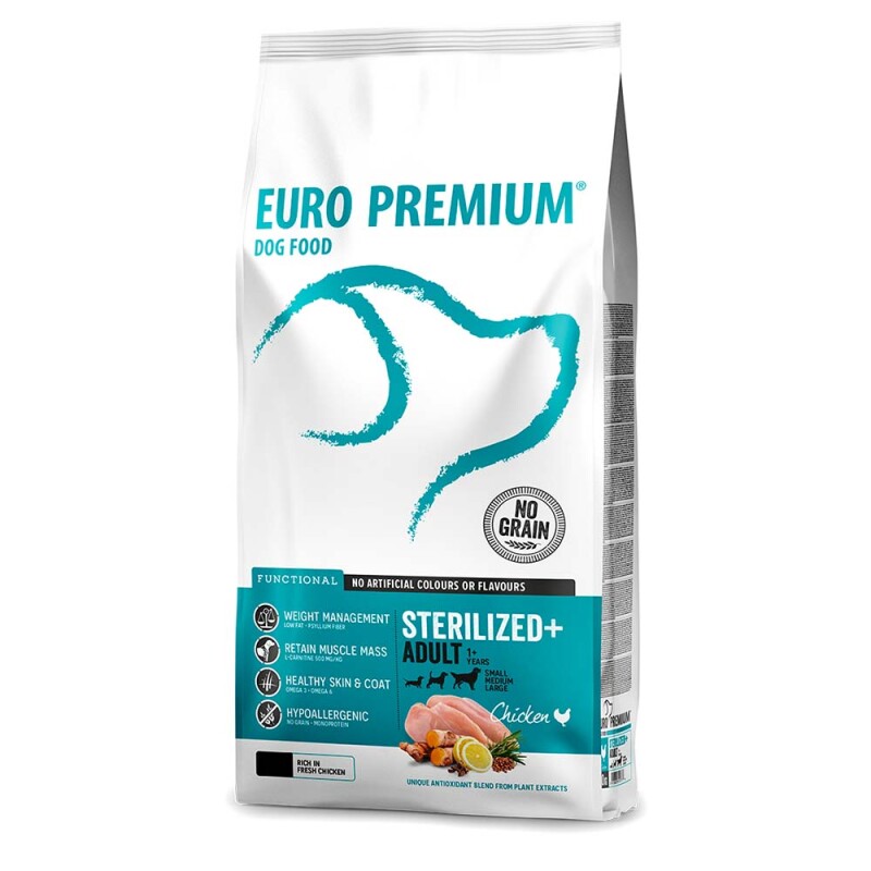 EUROPREMIUM Adult Medium Sterilised - Κοτόπουλο