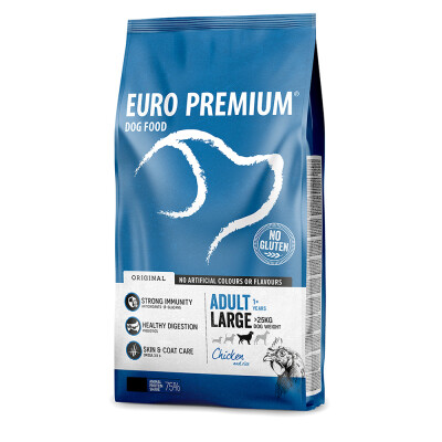 EUROPREMIUM Adult Large - Κοτόπουλο & Ρύζι