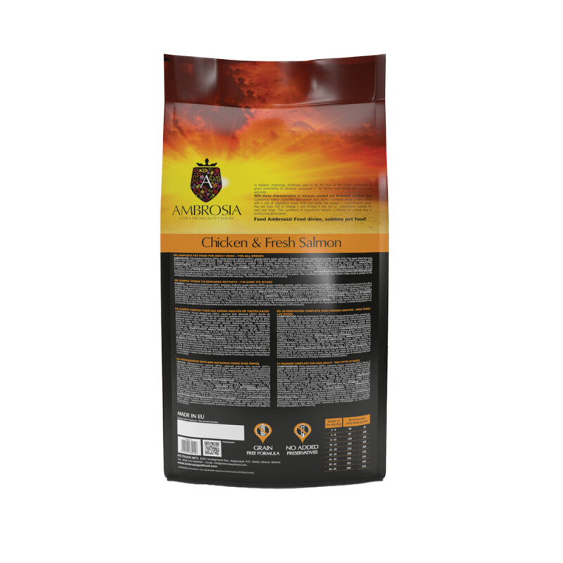 AMBROSIA Adult Chicken & Fresh Salmon