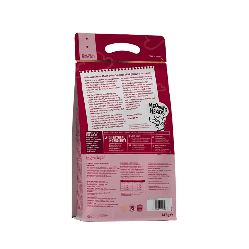 MEOWING HEADS Senior Moments