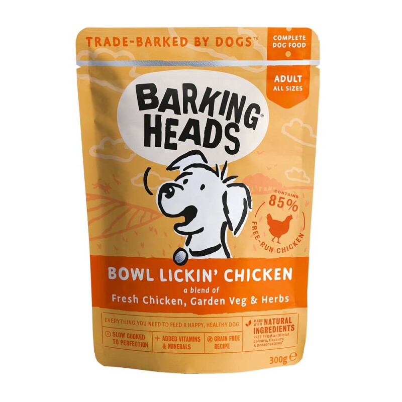 BARKING HEADS Ολιστική υγρή διατροφή 300gr