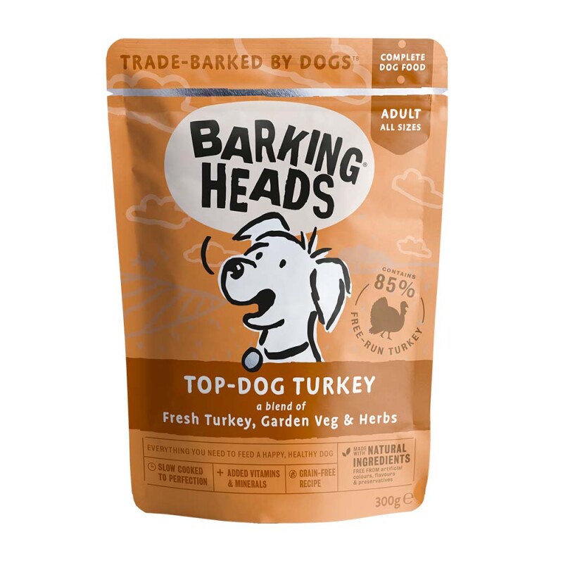 BARKING HEADS Ολιστική υγρή διατροφή 300gr