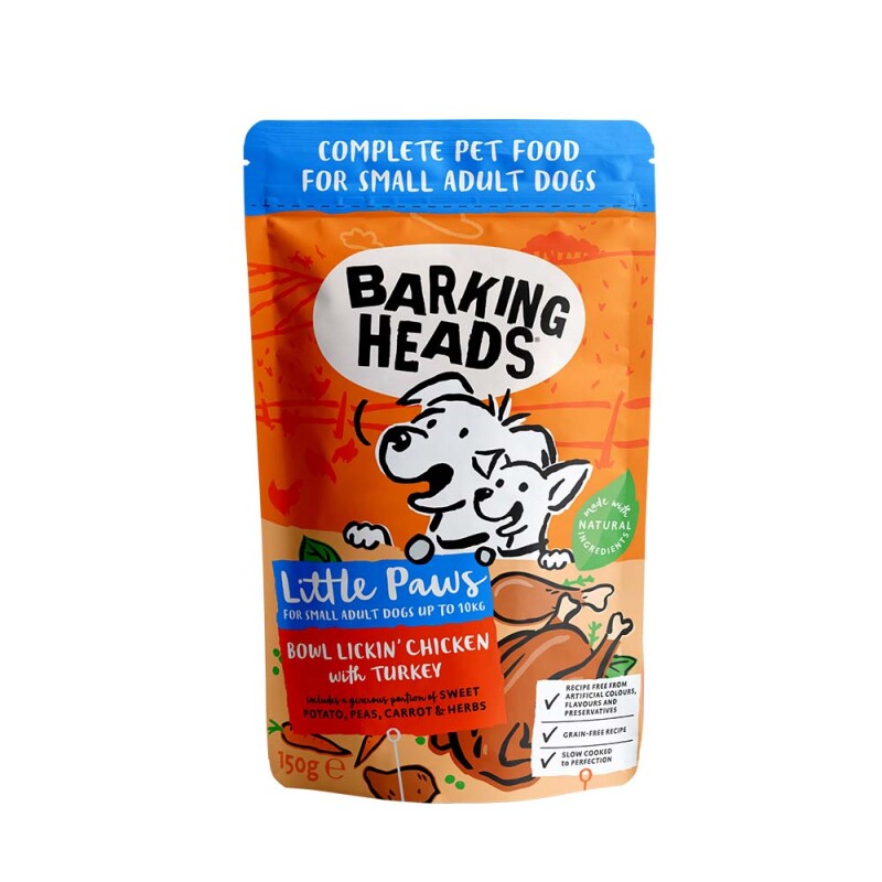 BARKING HEADS Ολιστική υγρή διατροφή 300gr