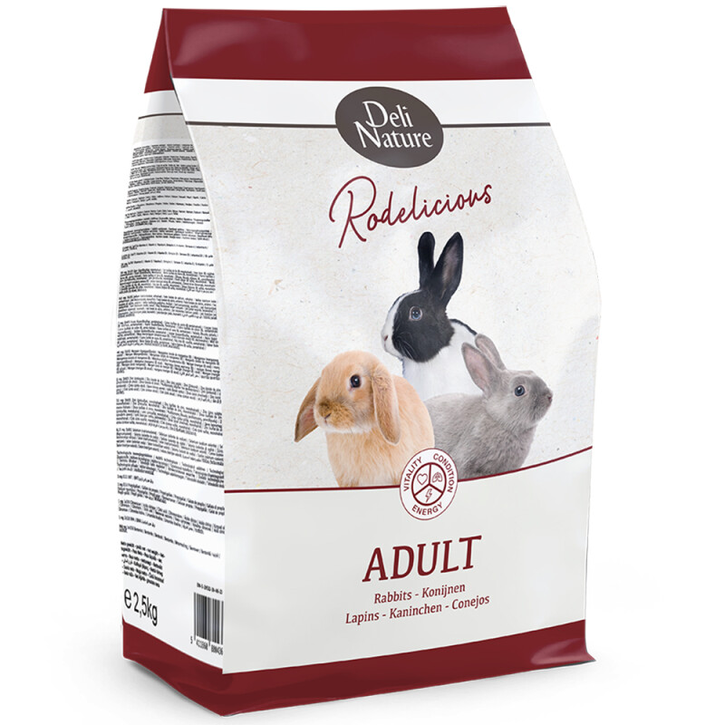 DELI NATURE Rodelicious Rabbits Adult