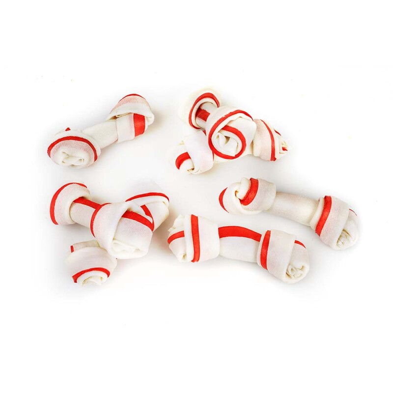 CELEBRATE FRESHNESS Snack N' Bark - Κόκκαλο Κόμπος Bicolor | 8cm | 15gr | 100τμχ