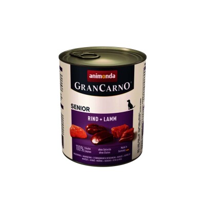ANIMONDA GRAN CARNO Senior Μοσχάρι & Αρνί 800gr