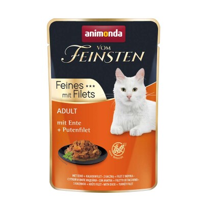 ANIMONDA VOM FEINSTEN Adult Πάπια & Γαλοπούλα φιλέτο 85gr