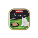 ANIMONDA VOM FEINSTEN υγρή τροφή πατέ σε ταψάκι 100gr