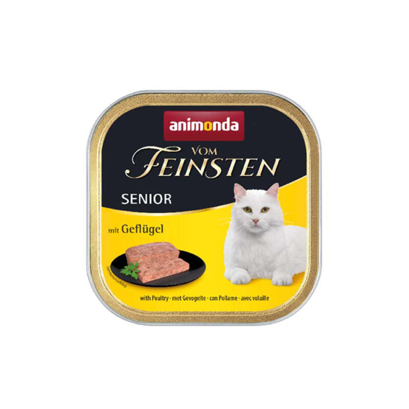 ANIMONDA VOM FEINSTEN υγρή τροφή πατέ σε ταψάκι 100gr