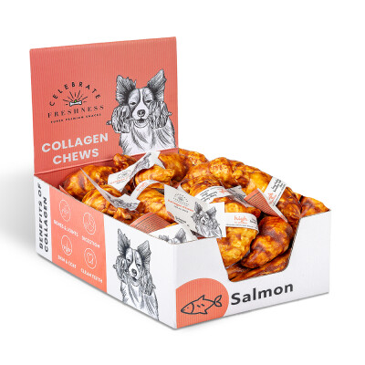 Salmon Croissant 1x9cm