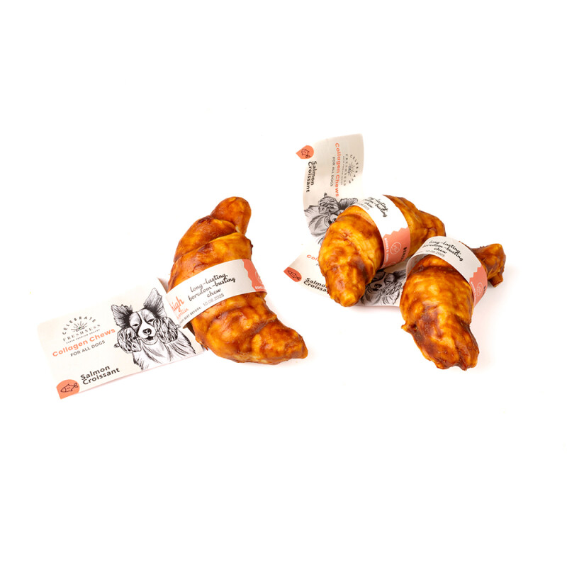 Salmon Croissant 1x9cm