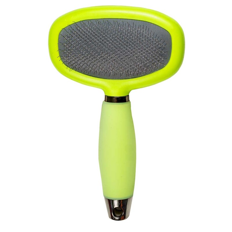 GLEE Βούρτσα Slicker οβάλ, διπλής όψης