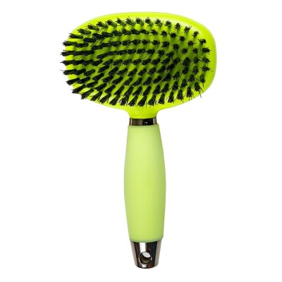 GLEE Βούρτσα Slicker οβάλ, διπλής όψης