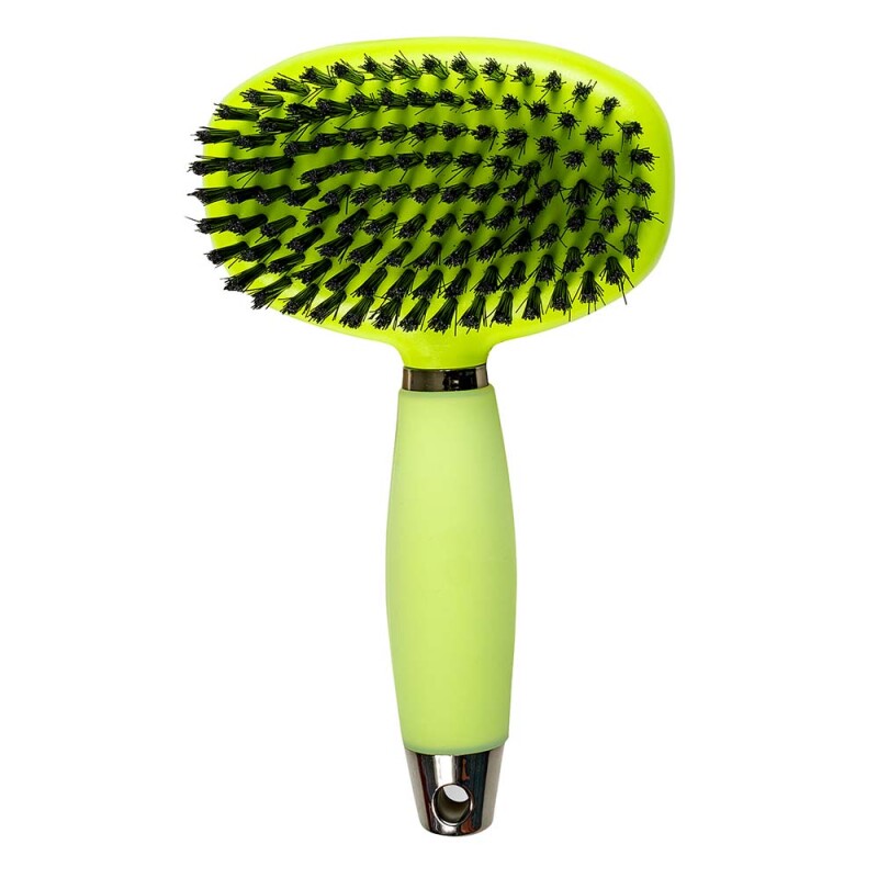 GLEE Βούρτσα Slicker οβάλ, διπλής όψης