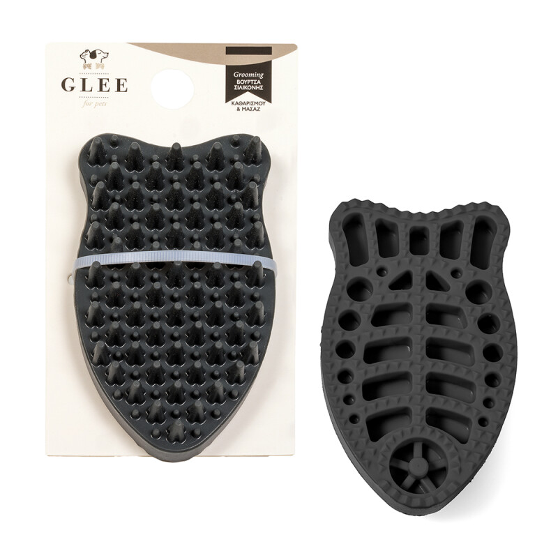 GLEE βούρτσα καθαρισμού και μασάζ - Γκρι