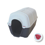 GLEE Σπιτάκι σκύλου Olympus Άσπρο - Μαύρο