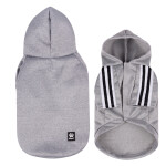 GLEE Φούτερ για σκύλους Athletic - Γκρι | 5XL