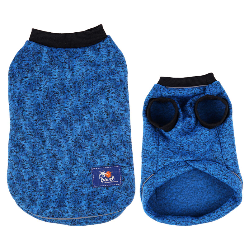 GLEE Φούτερ για σκύλους Bark - Μπλε | Large