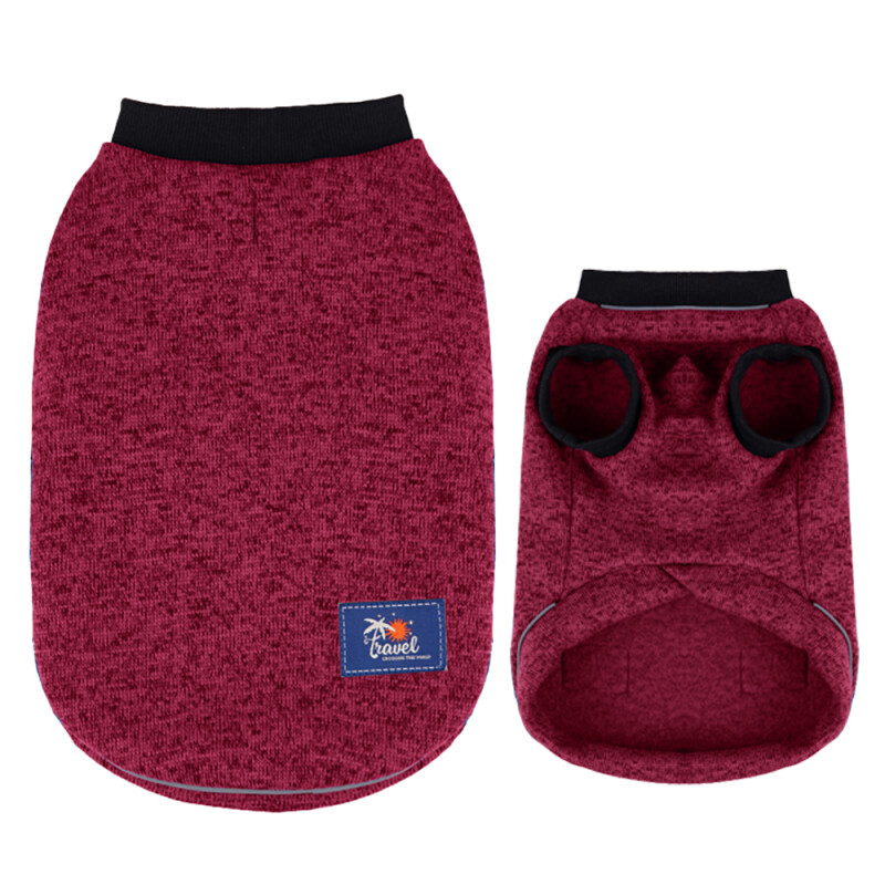 GLEE Φούτερ για σκύλους Bark - Κόκκινο | 3XLarge