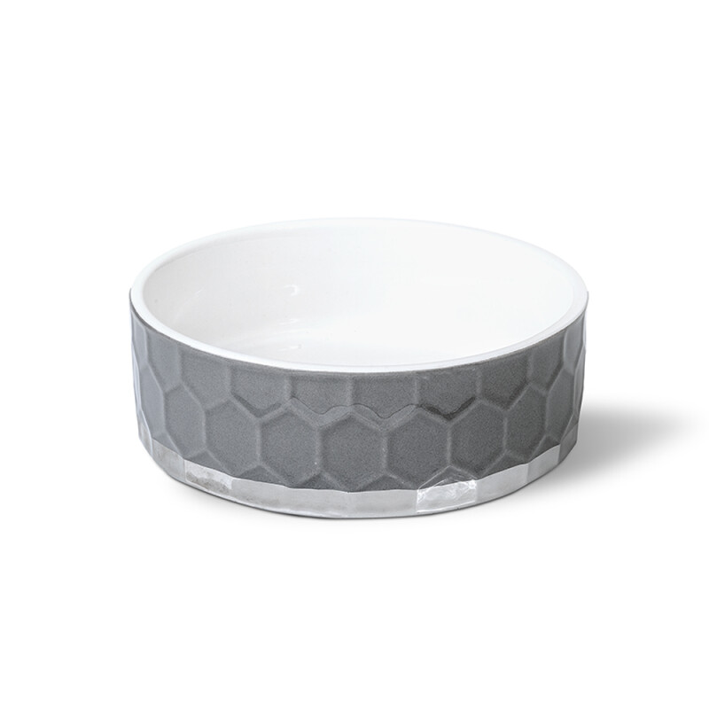 GLEE Μπολ Mirror κεραμικό με ανάγλυφο σχέδιο