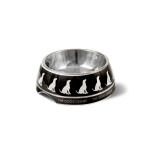 GLEE Μπολ φαγητού και νερού μελαμίνης με ανοξείδωτο κάδο Autumn S 200ml