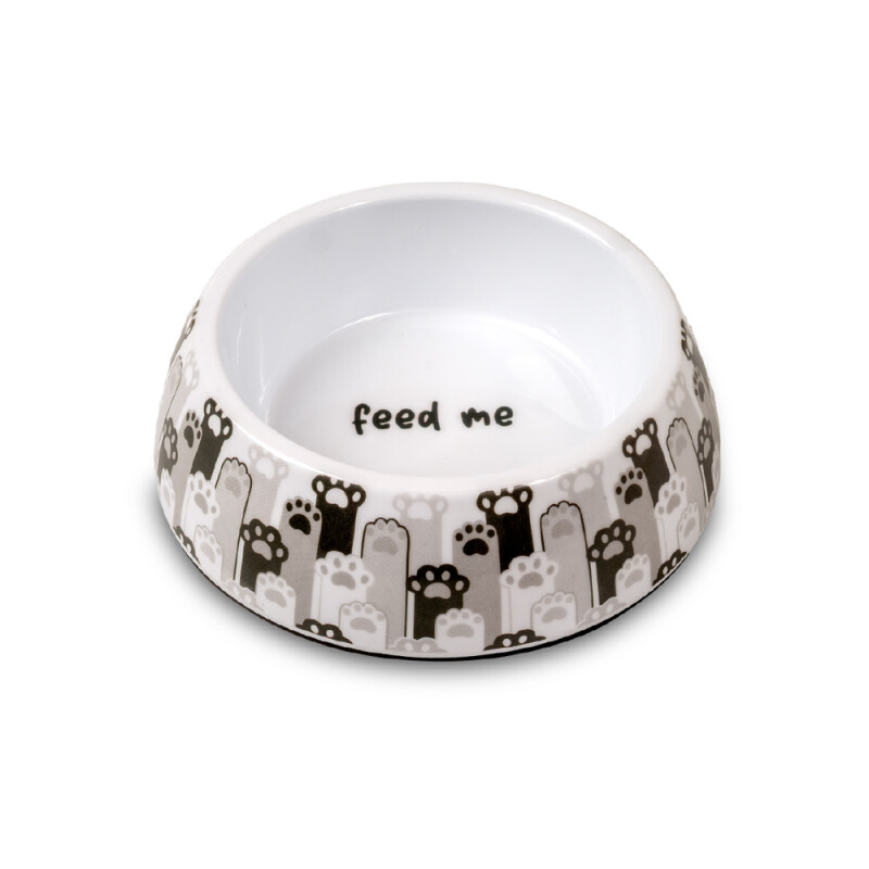 GLEE Μπολ μελαμίνης φαγητού και νερού Paws