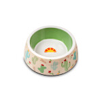 GLEE Μπολ φαγητού και νερού μελαμίνης Cactus