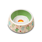GLEE Μπολ φαγητού και νερού μελαμίνης Cactus M 500ml
