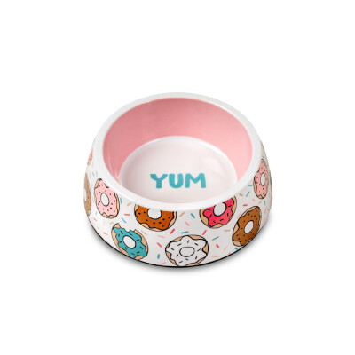 GLEE Μπολ φαγητού και νερού μελαμίνης Donuts