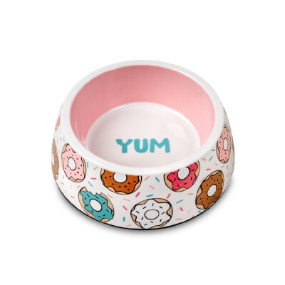 GLEE Μπολ φαγητού και νερού μελαμίνης Donuts