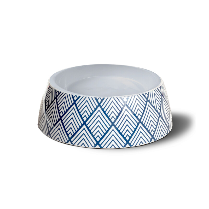 GLEE Μπολ φαγητού και νερού μελαμίνης Triangle M 500ml