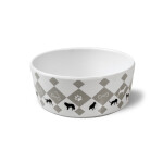 GLEE Μπολ φαγητού και νερού μελαμίνης Pattern M 900ml