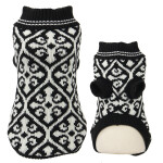 GLEE ΠΟΥΛΟΒΕΡ ΜΑΥΡΟ-ΛΕΥΚΟ OCTANS 30cm M