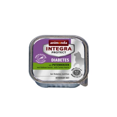 ANIMONDA INTEGRA Diabetes Καρδιά Γαλοπούλας 100gr