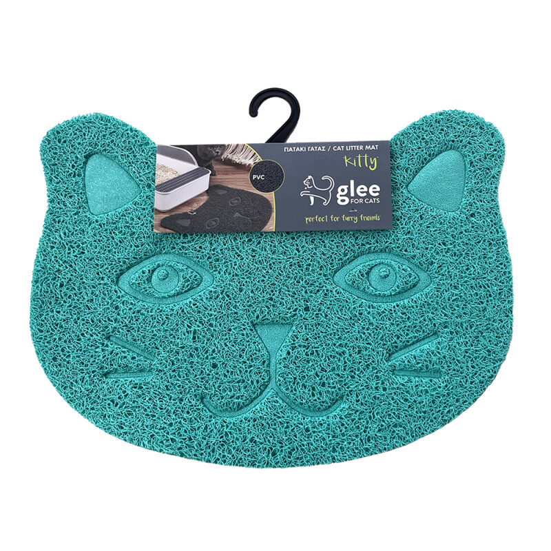 Glee Cat Litter Mat Κitty 30x40cm Green