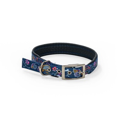 GLEE Περιλαίμιο Neoprene Bones & Flowers | L 25mmx51cm