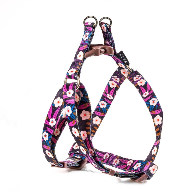 GLEE Σαμαράκι Ιμάντα τύπου Α Flower | XS 10mmx20-35cm