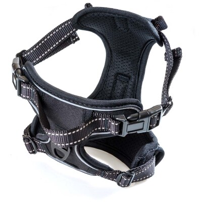 GLEE Σαμαράκι Ιμάντα Saddle No Pull Black | L 25mmx80-105cm