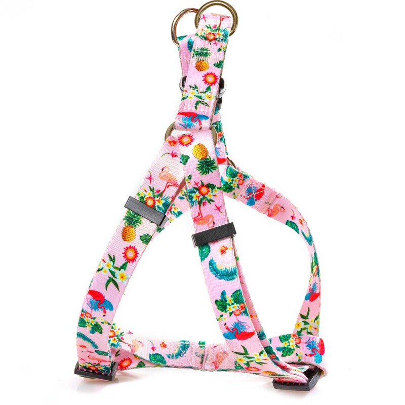 GLEE Σαμαράκι Ιμάντα τύπου Α Flowers | XS 10mmx20-35cm