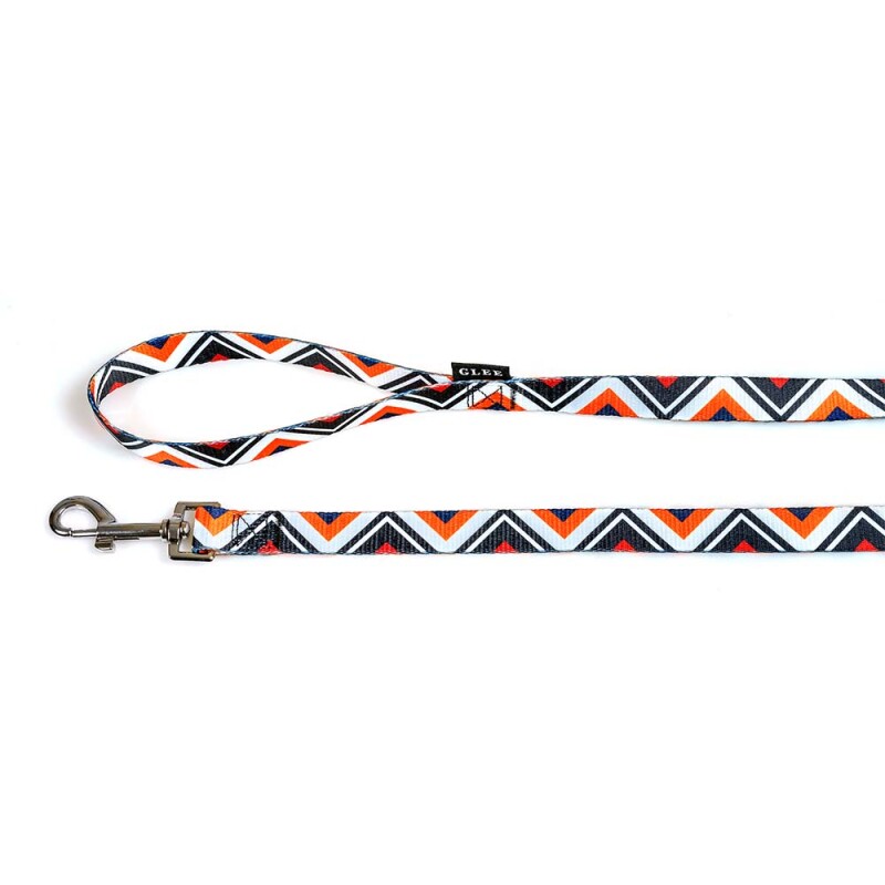 GLEE Λουράκι Ιμάντα Red Black Zig Zag | M 20mmx120cm