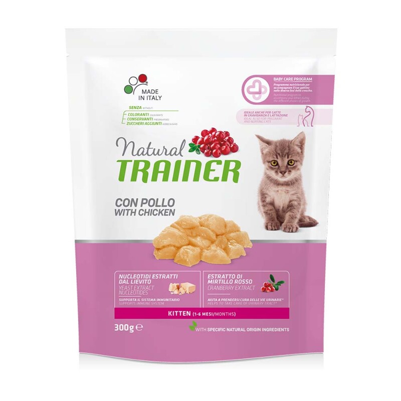 NATURAL TRAINER Kitten - Fresh Chicken 300gr