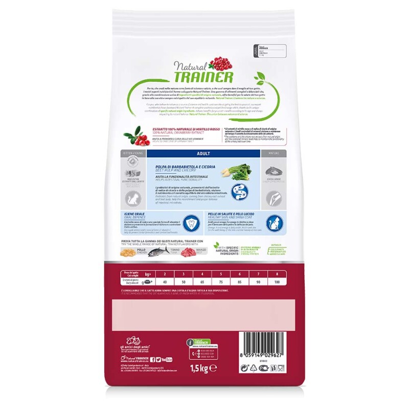 NATURAL TRAINER Adult - Chicken 1,5kg