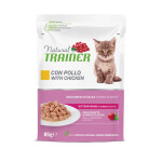 NATURAL TRAINER Kitten & Young - Κοτόπουλο 85gr