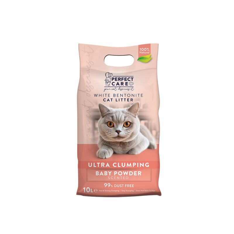 Perfect Care Cat Litter - Baby Powder 10L