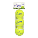Glee Dog Toy Tennis Balls Yellow 7,5cm 3pcs