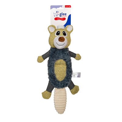 Teddy Furry Belly Squeaky