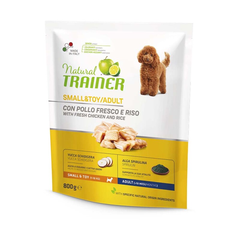 NATURAL TRAINER Small & Toy Adult - Fresh Chicken 800gr