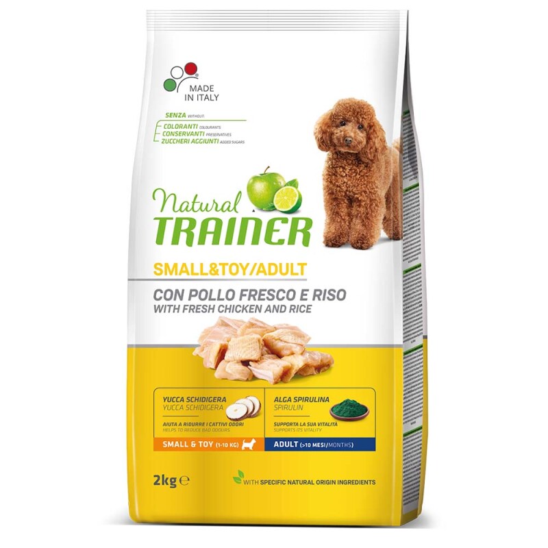 NATURAL TRAINER Small & Toy Adult - Fresh Chicken