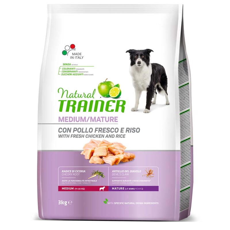 NATURAL TRAINER Medium Maturity - Fresh Chicken 3kg
